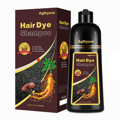 Agthyuve hair dye shampoo 3 in 1 packaging offers at home color convenience.