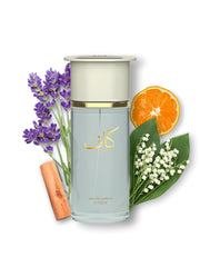 Ahmed Al Maghribi Kaaf unisex bottle amber-wood-musk evokes warmth and confidence during evenings
