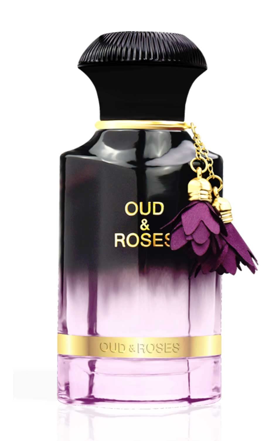 AHMED Oud & Roses bottle-view shows premium packaging with daily-use appeal.