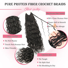 AIBEO protein fiber feel natural close up demonstrates soft texture.