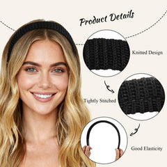 AIBFRID headbands worn by model showcasing trendy non-slip style