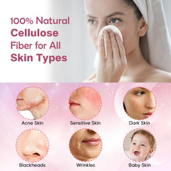 AIDEA face sponges travel kit pack showing portable skincare on the go