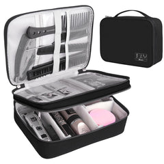 AIHOPESTO Barber Case front view with a sleek black professional look
