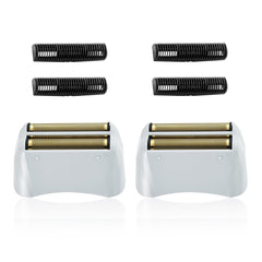 AIJALY 2-pack pro shaver foil head for smooth, precise grooming.