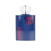 Air-Val FC Barcelona EDT blue bottle front, fresh daily scent for fans