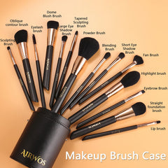 AirWos pearl flash handles brushes provide precise, comfortable application