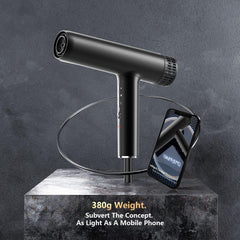 Airyomi cool shot feature helps set styles with cooling breeze.
