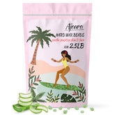 Ajoura Aloe Hard Wax Beads 2.5lb pack close-up highlighting home-wax value.