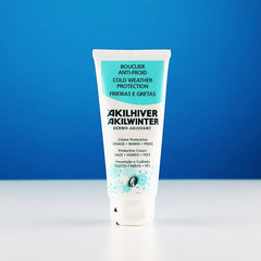 Akileine Akilenjur Cream texture swatch on skin emphasizing hydration.