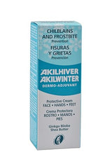 Akileine Akilenjur Cream tube closeup highlighting lightweight, nourishing moisturizer.
