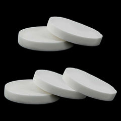 AKOAK round makeup puff white ideal for wet or dry makeup