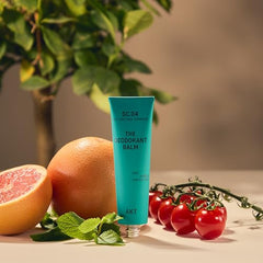 AKT Deodorant Balm creamy texture close-up highlights smooth, fast-absorbing formula.