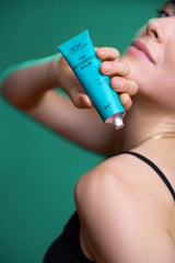 AKT Deodorant Balm scent evokes mint-pomelo notes for daytime freshness.