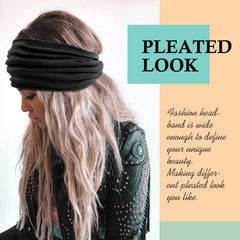 AKTVSHOW non-slip headband design stays in place during workouts and daily activities.