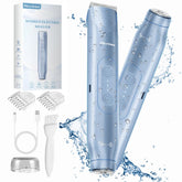 Akunbem bikini-trimmer dual-head for precise bikini line grooming.