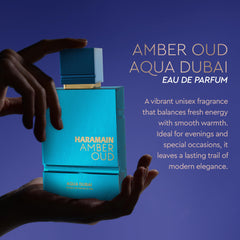 Al Haramain Amber Oud bottle displays premium presentation for gifting