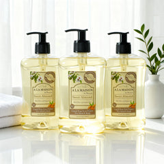 Ala Maison hand soap pours to reveal rich, non-drying lather.