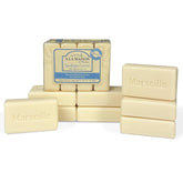 A La Maison hypoallergenic unscented bar soap packaging highlights vegan, cruelty-free values