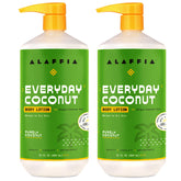 Alaffia Everyday Coconut bottle pump for quick daily hydration