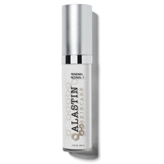 ALASTIN Skin Renewal Retinol Serum bottle-front promotes smoother texture and even tone