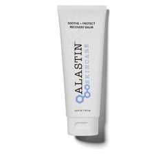 ALASTIN Soothe Protect Balm jar closeup highlights soothing post-treatment hydration.