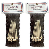 ALAZCO vintage-style hair rollers kit for classic curls and lasting volume.