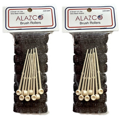ALAZCO vintage-style hair rollers kit for classic curls and lasting volume.