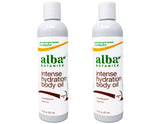 Alba Botanica Kukui Nut Body Oil bottle delivering tropical hydration.