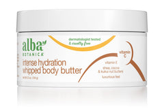 Alba Botanica Intense Hydration whipped body butter jar for deep moisture