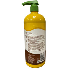 Alba Botanica More Moisture Shampoo coconut milk close-up highlighting nourishing hydration for hair