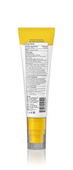 Alba Botanica sheer mineral sunscreen texture swatch shows light, non-greasy finish