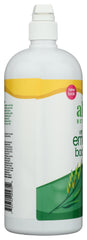 Alba Botanica Very Emollient Bath and Shower Gel rosewater splash emphasizes gentle fragrance and skin-softening feel.