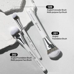 Albeaut blush-contour brush for gentle cheek and jawline definition.