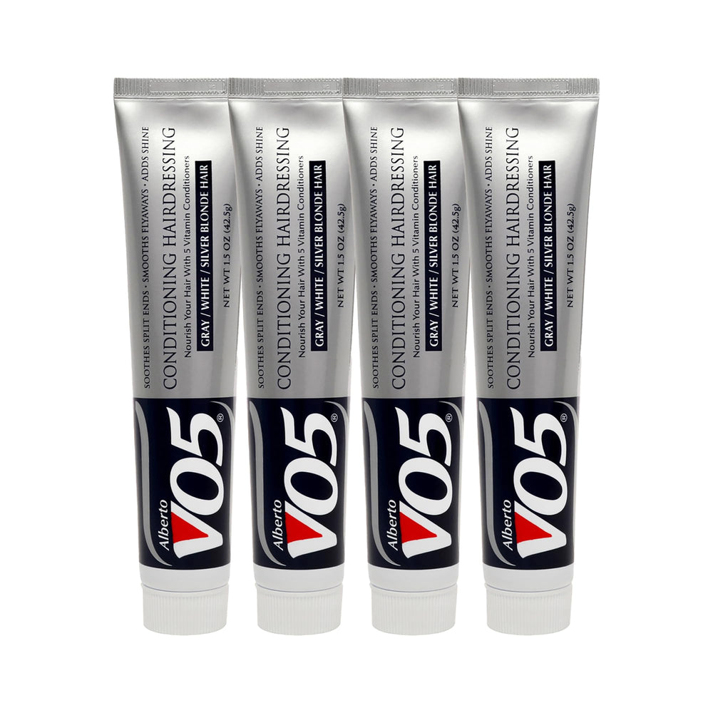 Alberto VO5 Conditioning Hairdressing bottle pour shows frizz control and color boost