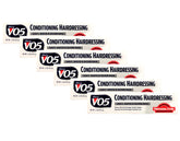 Alberto VO5 Conditioning Hairdressing pack of 6 tubes for portable styling.