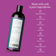 Aleavia Body Cleanse lather-foam demonstrates gentle cleansing for sensitive skin