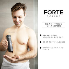 Alex Costa Forte Series clarifying shampoo cooling sensation on scalp offers refreshing feel