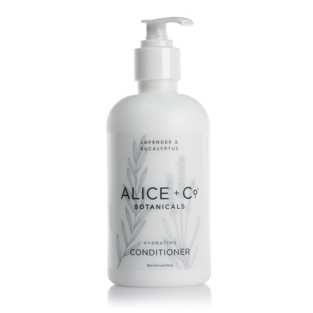Alice + Co. Lavender Eucalyptus conditioner bottle for refreshed hair
