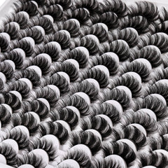 ALICE false eyelashes 48-pairs-pack highlights bulk value and reuse potential