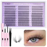 ALICE Natural Lash Clusters Kit box view for easy at-home use