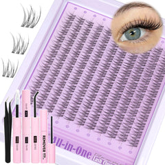 ALICE Natural Lash Clusters Kit cover image for at-home salon-like look