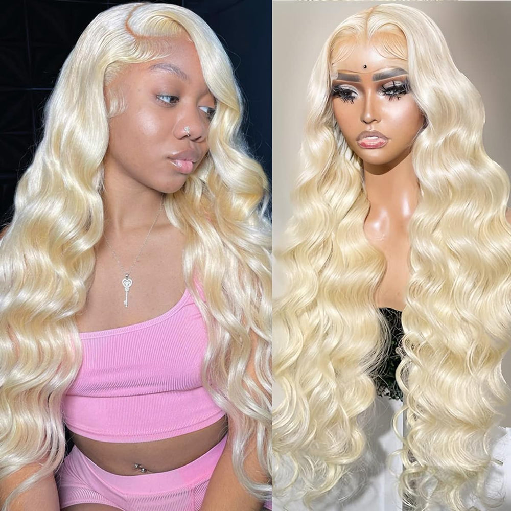 Alimubi 613 lace-front wig front view showing natural hairline and parting flexibility