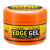 AllDay Locks Edge Gel 10oz bottle – extreme hold for sleek, long-lasting styles.