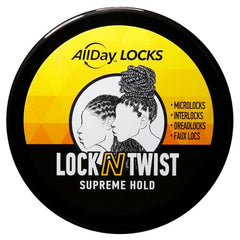 AllDay Locks Lock N Twist demonstrates root-to-section application for neat twists.