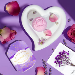 Allemu bath bombs and salts set for an at-home spa experience.
