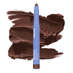 ALLEYOOP 11th Hour cream eyeshadow-stick application shows rich, long-wearing matte color