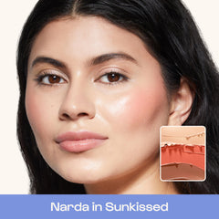 ALLEYOOP Stack The Odds cream blush swirl for natural flush.