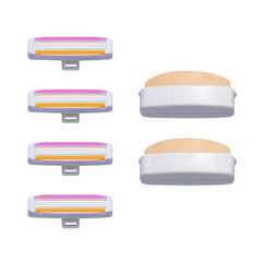 ALLEYOOP Stay Sharp Razor Refills; travel contents for quick touch-ups