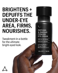 Allies of Skin Peptides Firming Eye Cream under-eye area with refreshed, less tired appearance