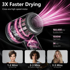 Alloom magnetic diffuser attached for even airflow and styling versatility.